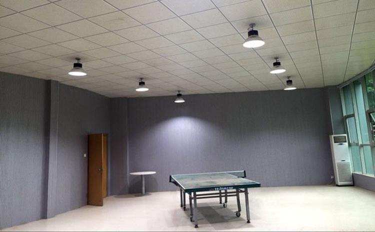河南信陽兵乓球訓練室槽孔吸音板聲學工程
